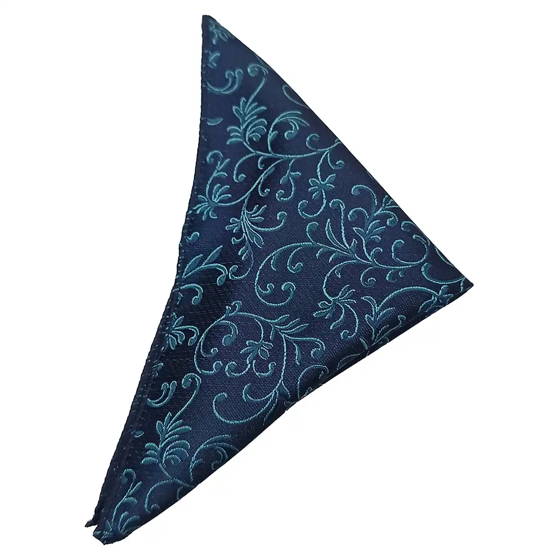 Elegant Floral Tie & Pocket Square Set