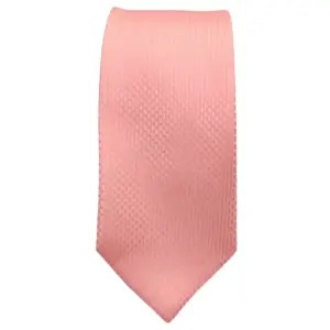 Elegant Peach Pink Business Tie