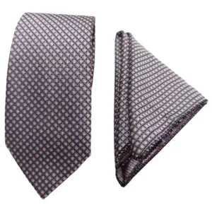 Luxury Wedding Tie with Pocket Square