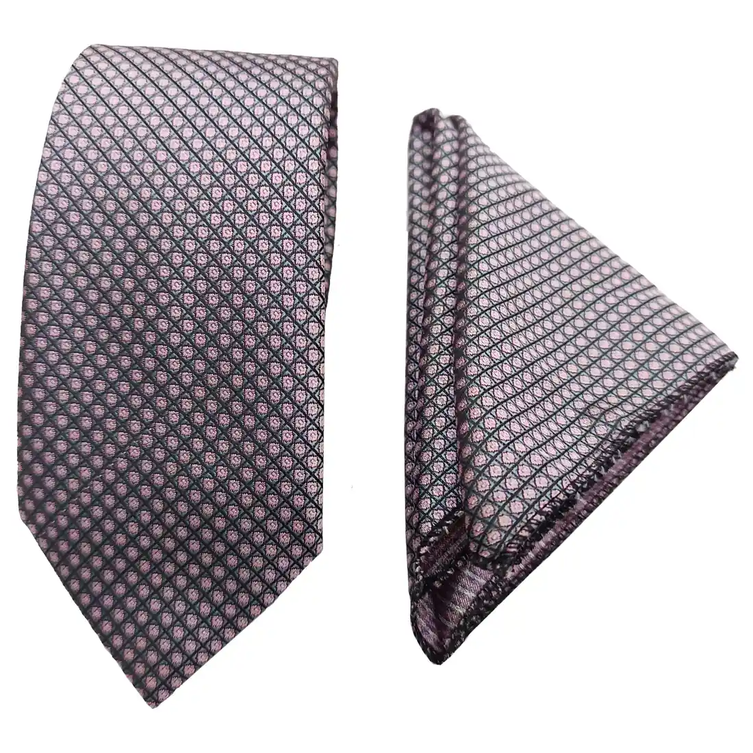 Luxury Wedding Tie with Pocket Square